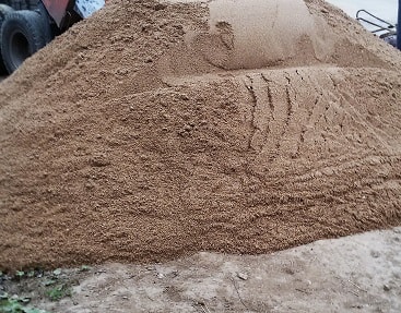песок для фундамента