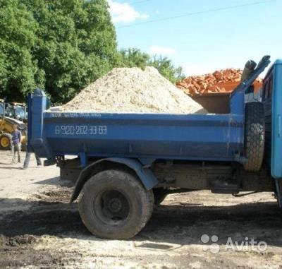 Песок с привозом в Дорохово