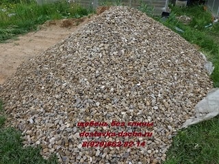 Сеяный щебень